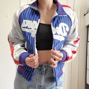 VINTAGE Dodgers baseball jacket